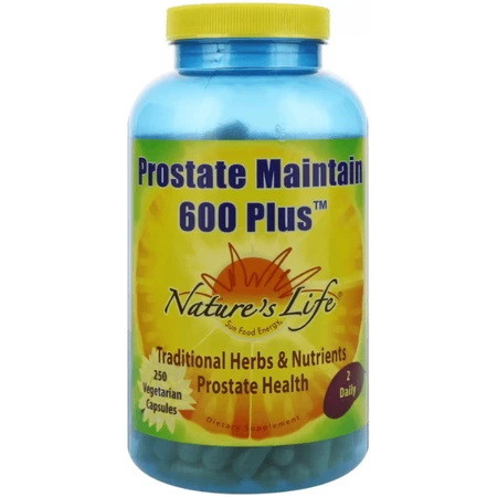 Підтримка простати 600+ Nature's Life Prostate Maintain, 250 вегетаріанських капсул: ціни та характеристики