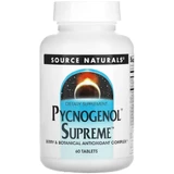 Пікногенол Сьюпрім Source Naturals Pycnogenol Supreme, 60 таблеток