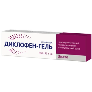 Диклофен-гель туба 25 г