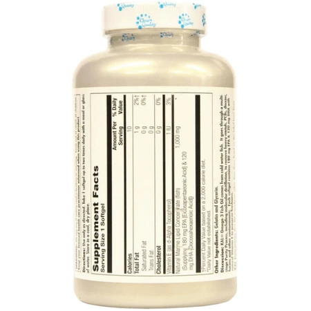 Омега-3 KAL Omega 3 Fish 180/120, , 1000 мг, 120 гелевых капсул: цены и характеристики