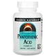 Пантотеновая кислота Source Naturals Pantothenic Acid 100 мг, 250 таблеток