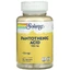 Пантотеновая кислота Solaray Pantothenic Acid 500 мг, 100 вегетарианских капсул