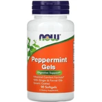 Мята перечная Now FoodsPeppermint Gels, 90 гелевых капсул: цены и характеристики