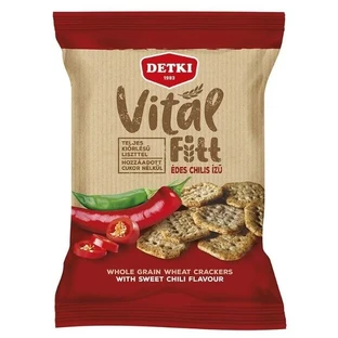 Печенье Detki Крекеры VITAL Fitt со сладким чили, 100 г