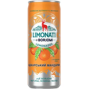 Лимонад Borjomi Limonati Аджарський Мандарин 330 мл