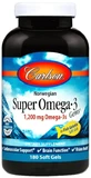 Риб'ячий жир (Омега 3) Carlson Super Omega-3, норвезький, 180 капсул