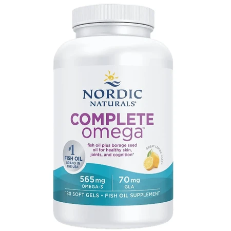 Омега 3 6 9 Nordic Naturals Complete Omega 1000 мг, лимон, 180 капсул: ціни та характеристики