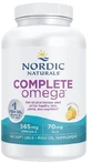 Омега 3 6 9 Nordic Naturals Complete Omega 1000 мг, лимон, 180 капсул