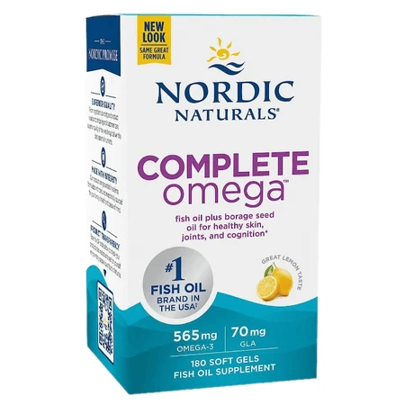Омега 3 6 9 Nordic Naturals Complete Omega 1000 мг, лимон, 180 капсул: ціни та характеристики