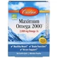 Омега-3 Carlson Maximum Omega 2000 мг, с натуральным вкусом лимона, 30 гелевых капсул