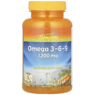 Омега 3-6-9 Thompson Omega 3-6-9 1200 мг, 60 капсул