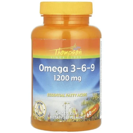 Омега 3-6-9 Thompson Omega 3-6-9 1200 мг, 60 капсул: цены и характеристики