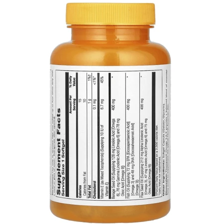 Омега 3-6-9 Thompson Omega 3-6-9 1200 мг, 60 капсул: цены и характеристики