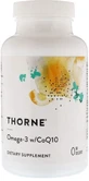 Омега-3 с Коэнзимом Q-10 Thorne Omega-3 w/CoQ10 , 90 капсул