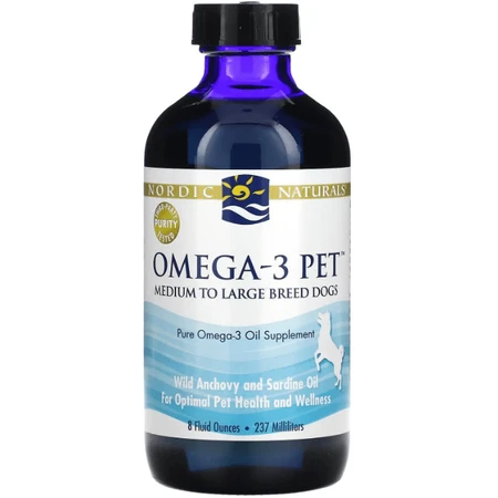 Омега-3 для собак Nordic Naturals Omega-3 Pet, 237 мл: ціни та характеристики