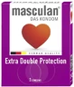 Презервативы Masculan Особенно прочные с пузырьками Extra Double Protection 3 шт.