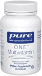 Мультивитамины и минералы Pure Encapsulations ONE Multivitamin, 1 в день, 60 капсул