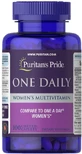 Мультивітаміни для жінок Puritan's Pride Women's Multivitamin, 1 в день, 100 каплет