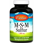 Метилсульфонилметан МСМ Carlson MSM Sulfur 1000 мг, 180 вегетарианских капсул: цены и характеристики