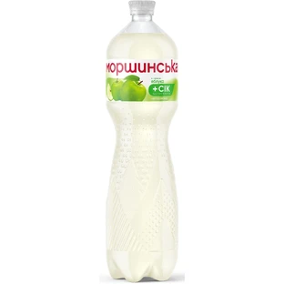 Вода негазована Моршинська зі смаком яблука, 1,5 л