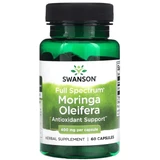 Моринга Swanson Moringa Oleifera 400 мг, 60 капсул