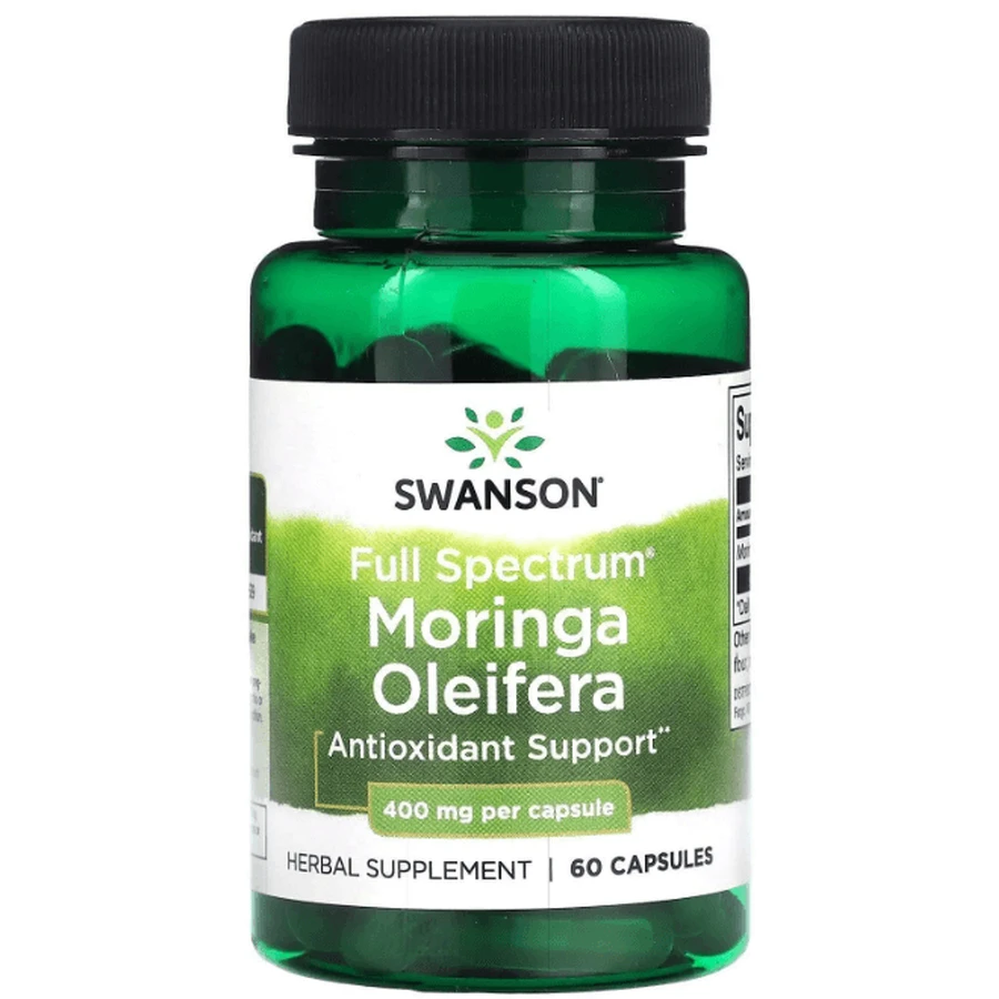 Моринга Swanson Moringa Oleifera 400 мг, 60 капсул: цены и характеристики
