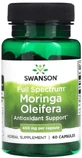 Моринга Swanson Moringa Oleifera 400 мг, 60 капсул