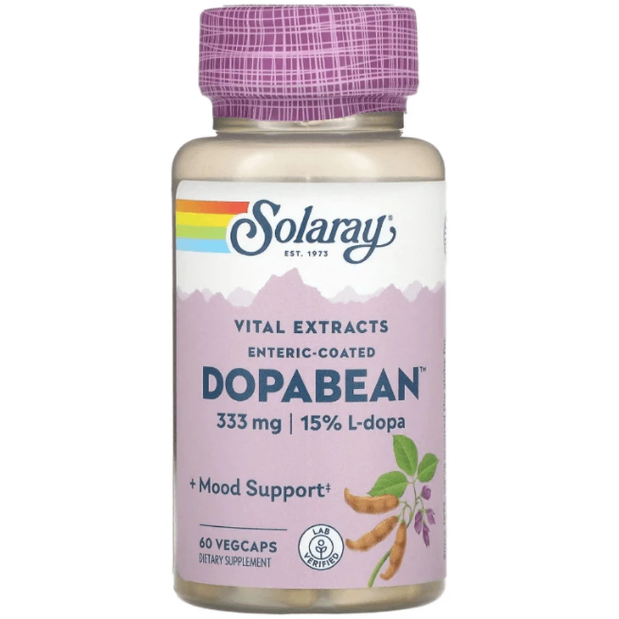 Мукуна жгучая Solaray Mucuna Pruriens 333 мг, 60 капсул: цены и характеристики