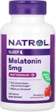 Мелатонін Natrol Melatonin Fast Dissolve 5 мг швидкого вивільнення, смак полуниці, 150 таблеток