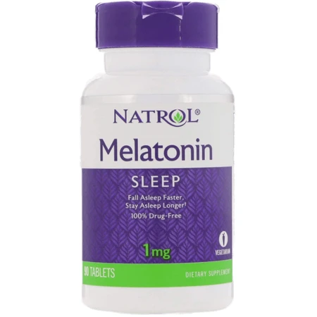 Мелатонін Natrol Melatonin 1 мг, 90 таблеток: ціни та характеристики