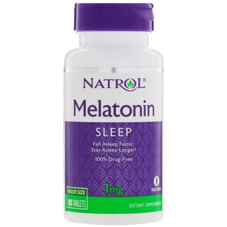 Мелатонин Natrol Melatonin1 мг, 180 таблеток: цены и характеристики
