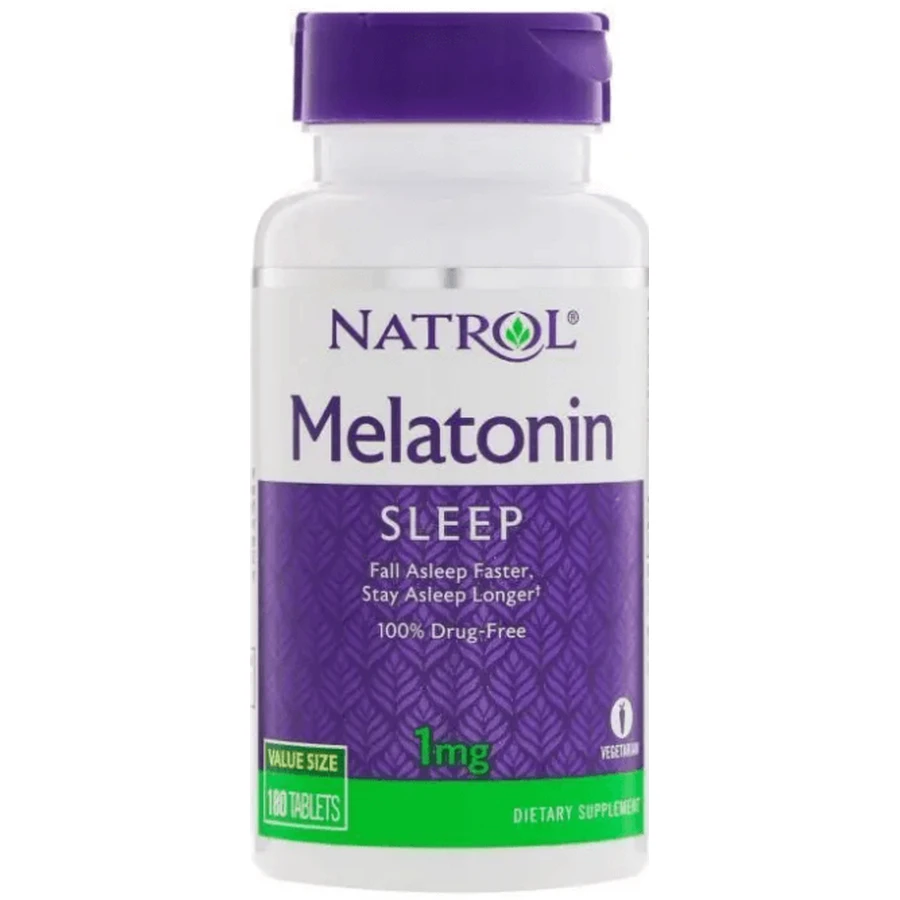 Мелатонин Natrol Melatonin1 мг, 180 таблеток: цены и характеристики