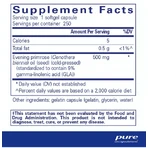 Олія Примули Вечірньої Pure Encapsulations EPO Evening Primrose Oil, 250 капсул: ціни та характеристики
