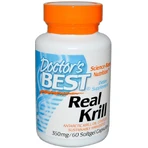 Масло криля Doctor's BestReal Krill 350 мг, 60 капсул: цены и характеристики
