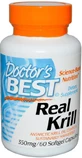 Масло криля Doctor's BestReal Krill 350 мг, 60 капсул