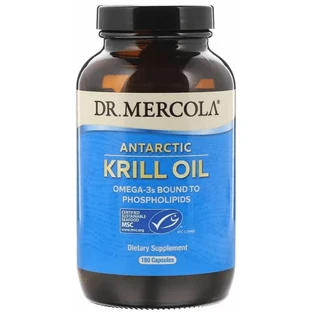 Масло криля арктического Dr. Mercola Krill Oil, 180 капсул
