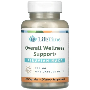 Мака перуанская Life Time Vitamins Peruvian Maca 750 мг, 120 капсул
