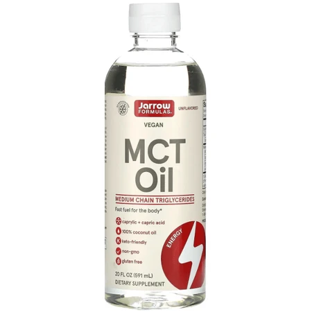 Олія MCT Jarrow Formulas MCT Oil для схуднення, 591 мл: ціни та характеристики