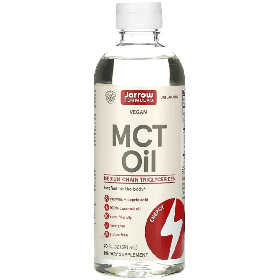 Олія MCT Jarrow Formulas MCT Oil для схуднення, 591 мл: ціни та характеристики