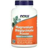 Магній бісгліцинат Now Foods Magnesium Bisglycinate, порошок, 227 г