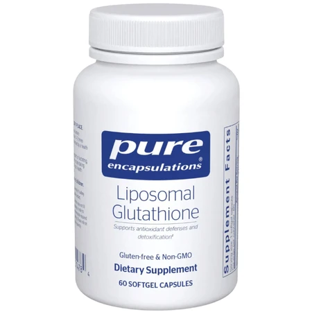 Ліпосомальний Глутатіон Pure Encapsulations Liposomal Glutathione, 60 капсул: ціни та характеристики