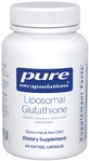 Липосомальный Глутатион Pure Encapsulations Liposomal Glutathione, 60 капсул
