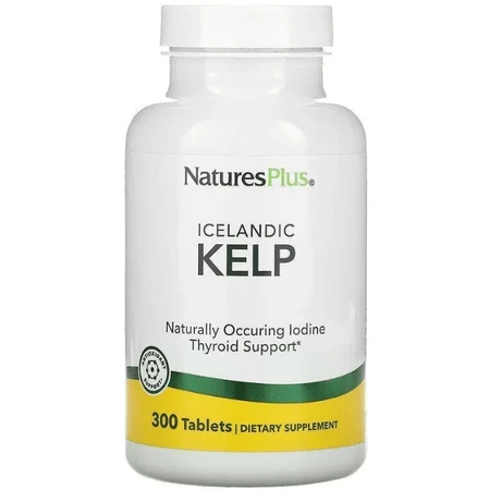 Ламінарія Natures Plus Kelp, ісландська, 300 таблеток: ціни та характеристики
