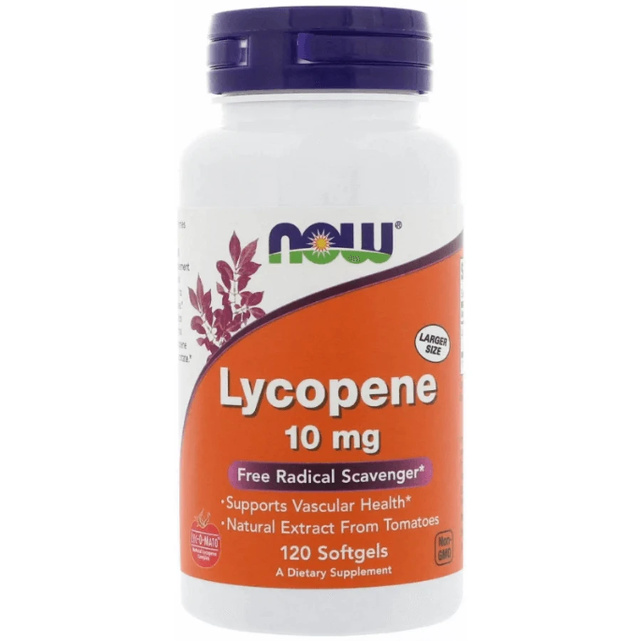 Ликопин Now Foods Lycopene 10 мг, 120 гелевых капсул: цены и характеристики