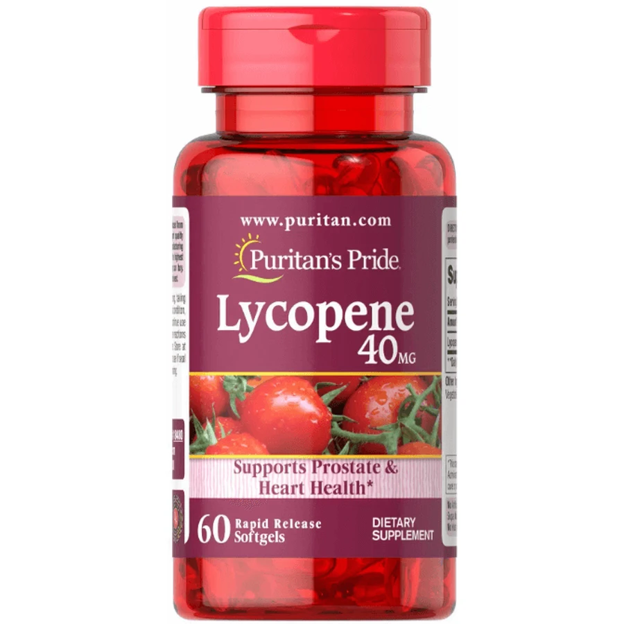 Ликопин Puritan's Pride Lycopene40 мг, 60 гелевых капсул: цены и характеристики