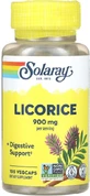 Корінь солодки Solaray Organically Grown Licorice 450 мг, 100 капсул