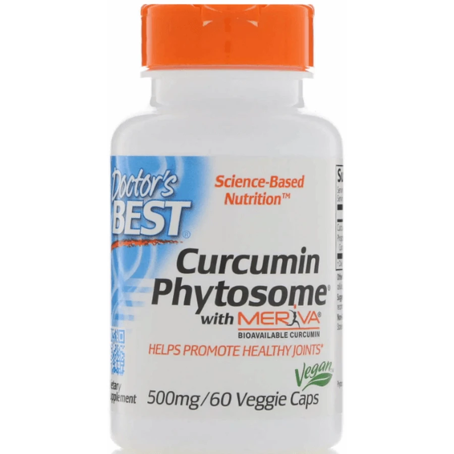 Куркумін Doctor's Best Curcumin Phytosome 500 мг, 60 капсул: ціни та характеристики