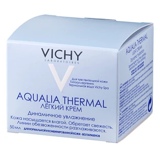 Крем для лица Vichy Aqualia Thermal Динамическое увлажнение легкий, 50 мл