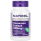 Екстракт кориці Natrol Cinnamon Extract 840 мг, 80 таблеток 