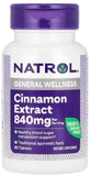 Экстракт корицы Natrol Cinnamon Extract 840 мг, 80 таблеток